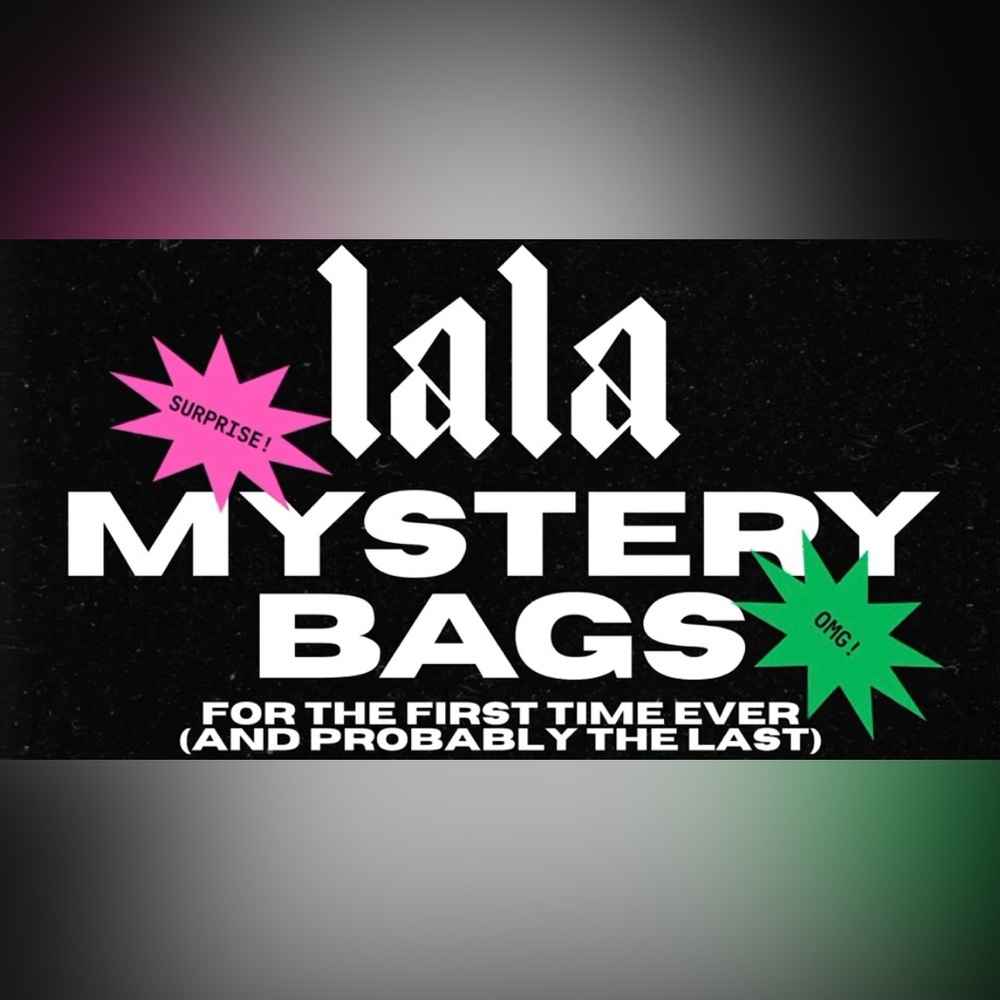 DRESSED IN LALA XS MYSTERY BAG ONE ITEM NWT APPAREL